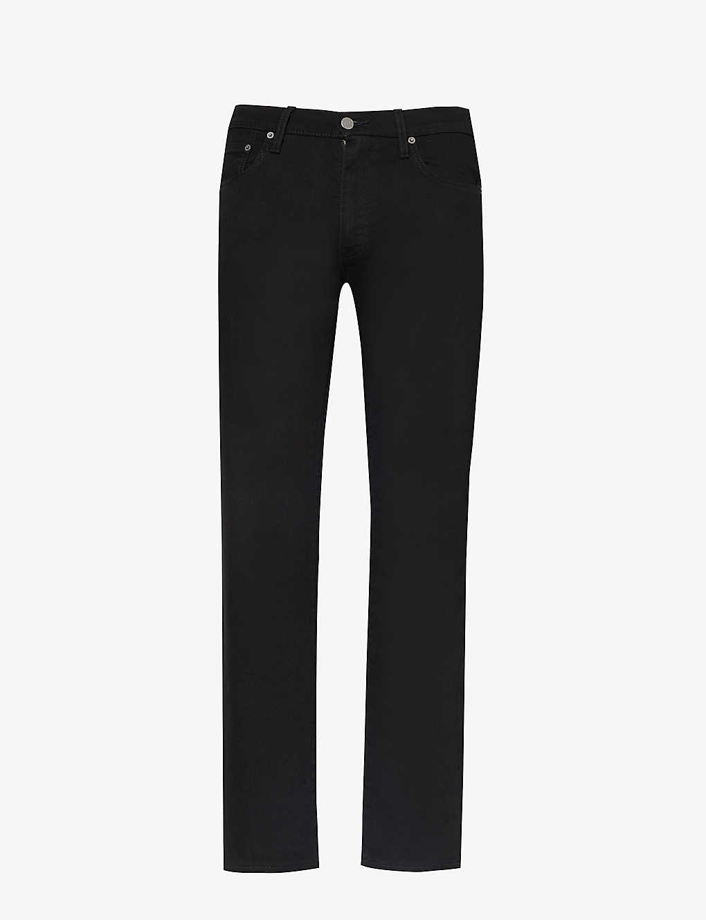 Levi's 511 Slim-fit Stretch-denim Jeans In Black