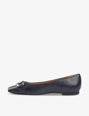 LK BENNETT: Cayden patent-leather ballet flats