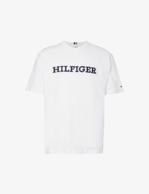 Tommy Hilfiger T-shirt With Round Neck And Short Sleeves In White