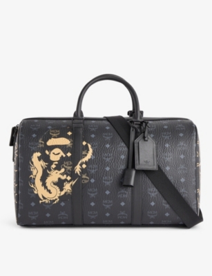 MCM MCM x A Bathing Ape Ottomar faux leather holdall bag