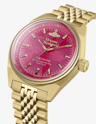 VIVIENNE WESTWOOD WATCHES: VV251RRGD Lady Sydenham stainless-steel quartz watch