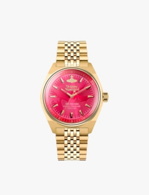 VIVIENNE WESTWOOD WATCHES - VV251RRGD Lady Sydenham stainless-steel ...
