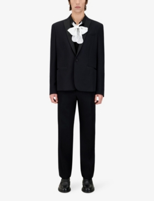 THE KOOPLES: Regular-fit single-breasted wool blazer