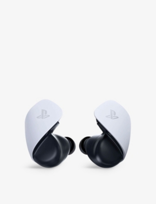 Sony White Pulse Explore Ps5 Wireless Gaming Earbuds In Black