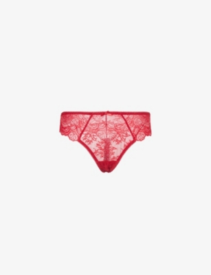 AUBADE: Danse Des Sens mid-rise stretch-lace thong