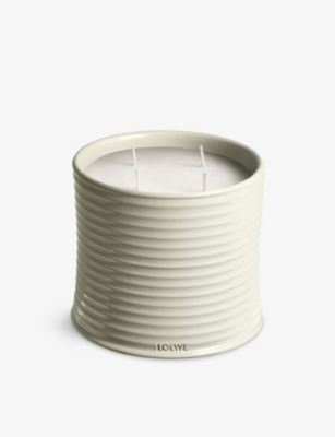 Loewe Mushroom Large Scented Candle 2.12kg In Green