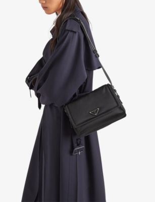 PRADA: Re-Nylon Small Polyamide Cross Body Bag