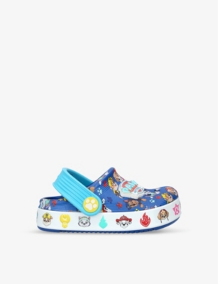 CROCS: Paw Patrol printed rubber clogs 6 months-5 years