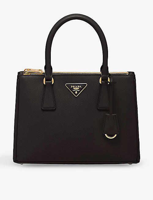 PRADA: Galleria medium Saffiano-leather tote bag