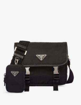 PRADA Re Nylon recycled nylon shoulder bag Selfridges