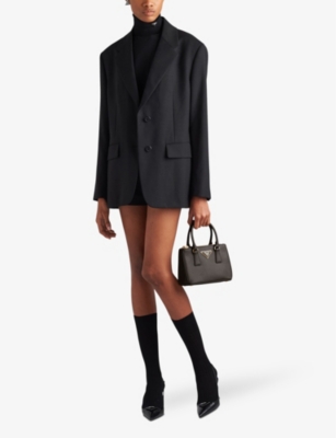 Galleria mini Saffiano-leather tote bag