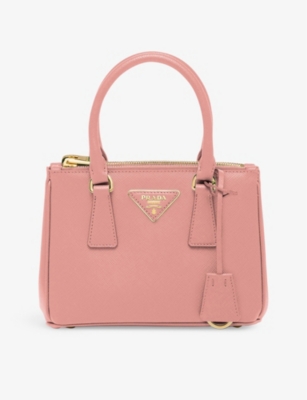 PRADA: Galleria mini Saffiano-leather tote bag