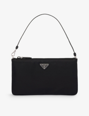 Prada mini leather discount bag