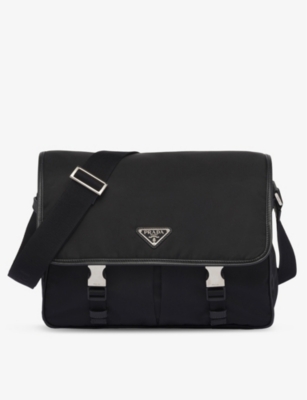 Prada Mens Messenger Bags Selfridges