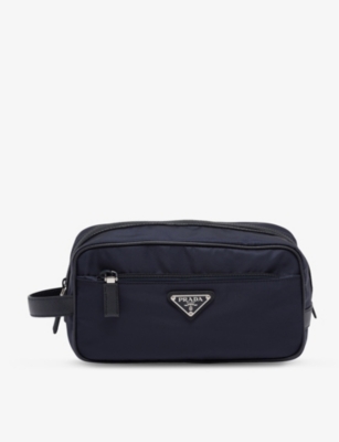 PRADA Re Nylon leather and recycled nylon travel bag