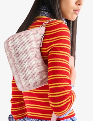 PRADA: Re-Edition 2005 mini crochet shoulder bag