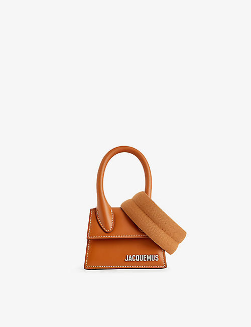 JACQUEMUS: Le Chiquito Homme leather cross-body bag