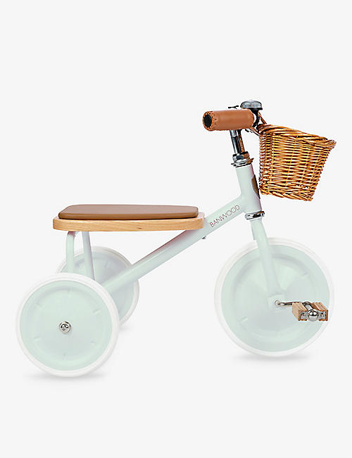 BANWOOD: Basket-embellished steel tricycle