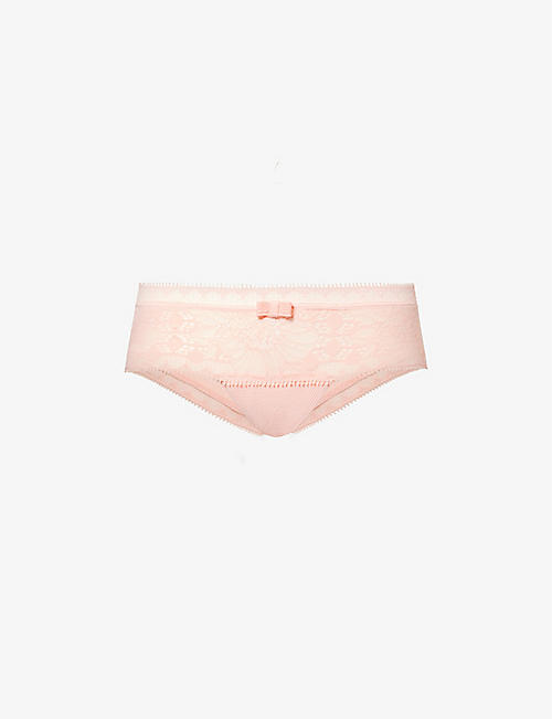 CHANTELLE: Day to Night mid-rise stretch-lace briefs