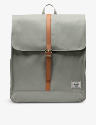 Herschel Supply Co City Recycled-polyester Backpack In Green