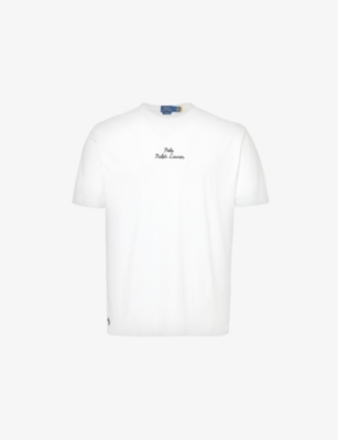 POLO RALPH LAUREN: Logo-print short-sleeve cotton-jersey T-shirt