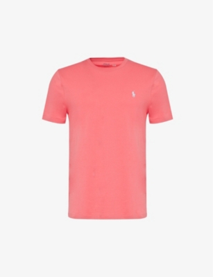 Skims Cotton Jersey Round-neck Stretch-cotton Jersey T-shirt Xx in Red