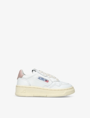 Autry Leather Low-top Medalist Sneakers In White/oth