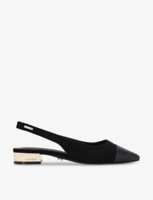 CARVELA: Amelia sling-back faux-leather pumps