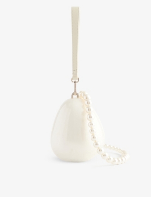 SIMONE ROCHA: Egg detachable-strap acrylic bag