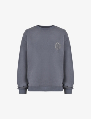 HOUSE OF CB: Haze logo-print cotton-blend sweatshirt