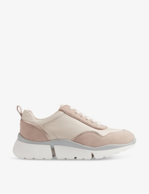 Lk Bennett Step High Top Sneaker In Nat-natural