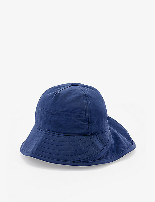 PATAGONIA: Brand-patch wide-brim recycled-nylon bucket hat 12 months