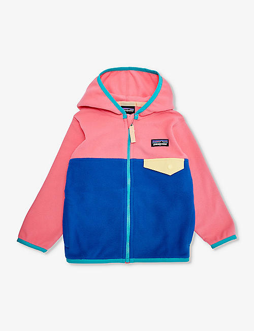 PATAGONIA: Micro D™ Snap-T® colour-block recycled-polyester jacket 18 months - 4 years