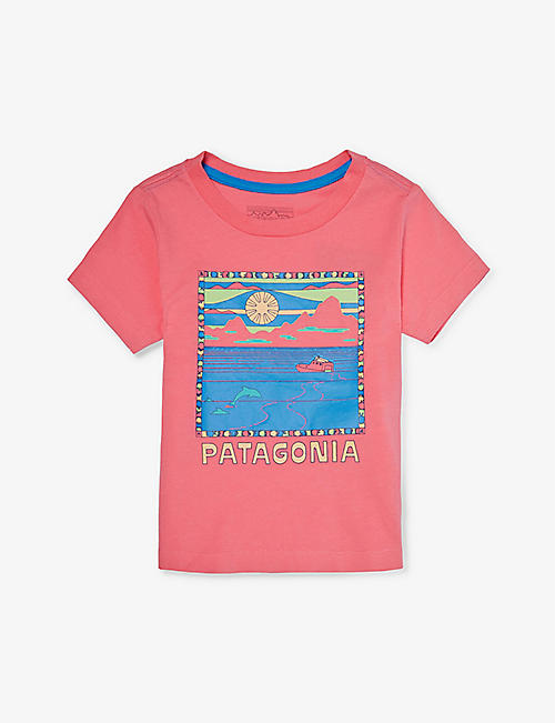 PATAGONIA: Graphic-print short-sleeve cotton-jersey T-shirt 6 months - 4 years
