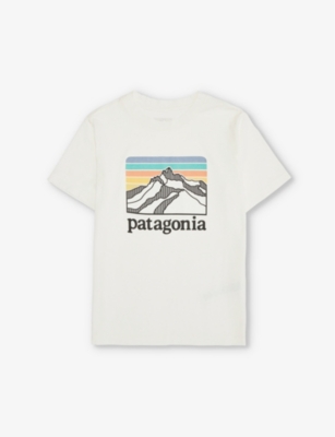 PATAGONIA: Graphic-print short-sleeve organic-cotton T-shirt 5-18 years
