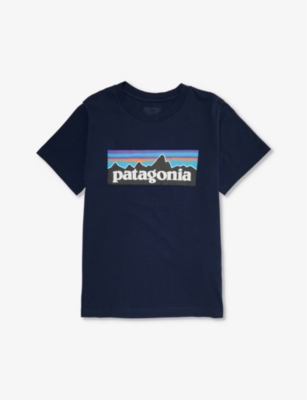 PATAGONIA: Logo-print regular-fit cotton-jersey T-shirt 5-18 years