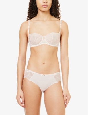 CHANTELLE: Mystic Dream mid-rise stretch-lace briefs