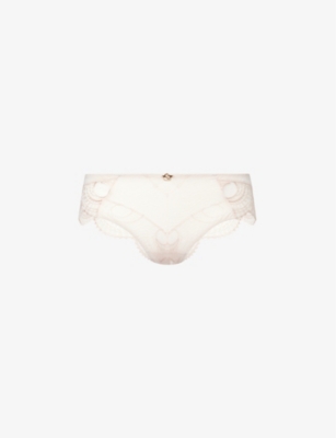 CHANTELLE: Mystic Dream mid-rise stretch-lace briefs