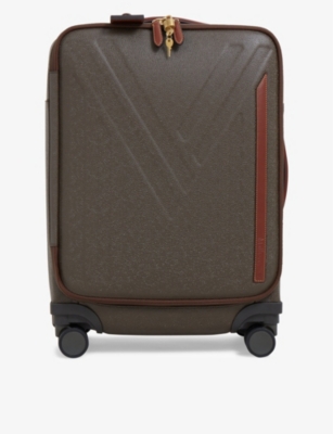 MULBERRY: Heritage Eco Scotchgrain 4-wheel suitcase