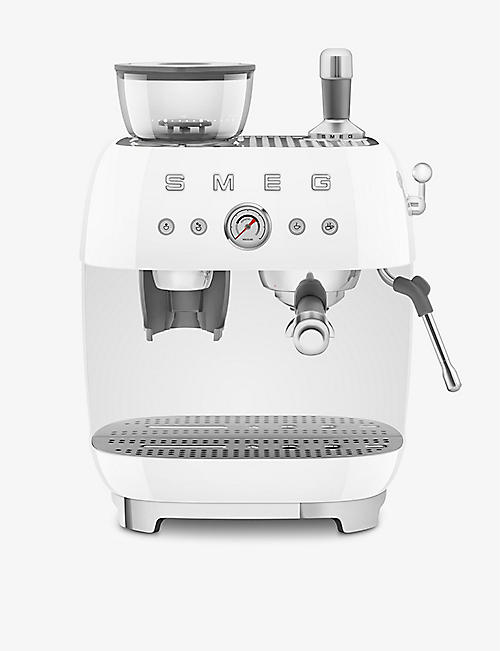 SMEG: EGF03WHUK Espresso coffee machine and grinder