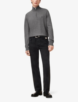 ALLSAINTS: Kilburn Funnel-Neck Wool-Blend Jumper