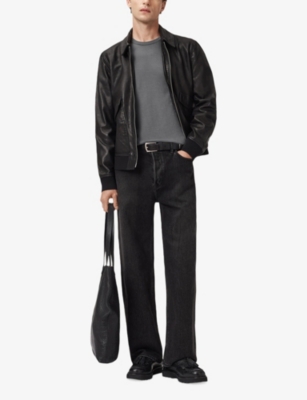 ALLSAINTS: Mode Merino marl-pattern wool crew jumper