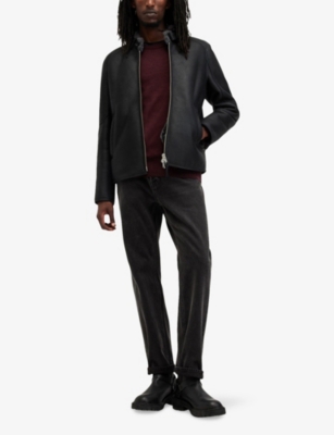 ALLSAINTS: Mode Merino marl-pattern wool crew jumper