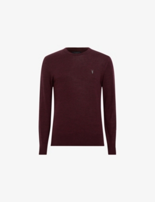 ALLSAINTS: Mode Merino marl-pattern wool crew jumper