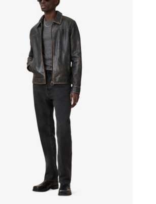 ALLSAINTS: Mode Merino marl-pattern wool crew jumper