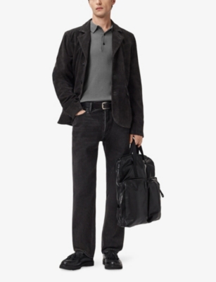 ALLSAINTS: Mode Merino slim-fit wool polo shirt