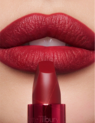 CHARLOTTE TILBURY NEMATIC RED HOLLYWOOD BEAUTY ICON MATTE REVOLUTION LIPSTICK 3.5G 