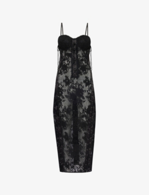 Selfridges black tie store dresses