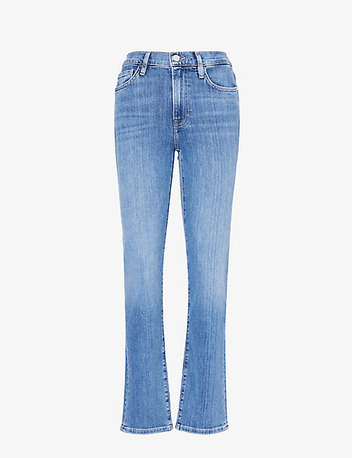 FRAME: Le High straight-leg high-rise jeans