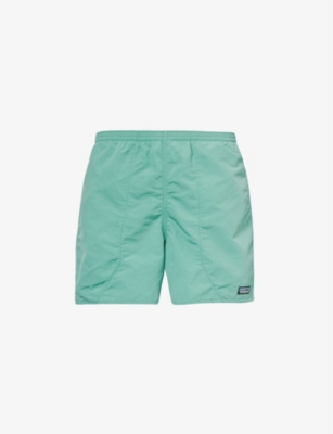 Shop Patagonia Men's Subtidal Blue Baggies Slip-pocket Recycled-nylon Shorts